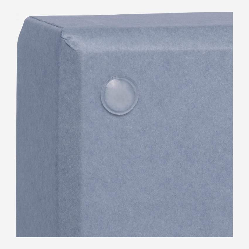 Organizador de despacho de cartón – 32 x 10,5 x 9,5 cm – Azul
