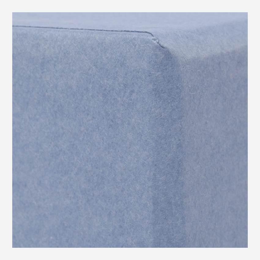 Schreibtisch-Organizer aus Pappkarton – 32 x 10,5 x 9,5 cm – Blau
