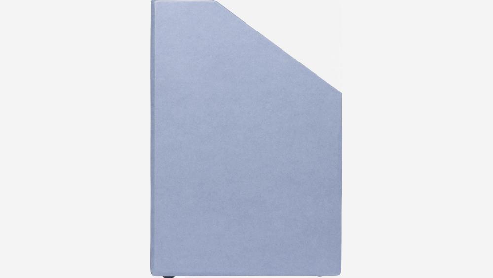 Organizzatore di documenti in cartone - 33 x 22,5 x 15,5 cm - Blu