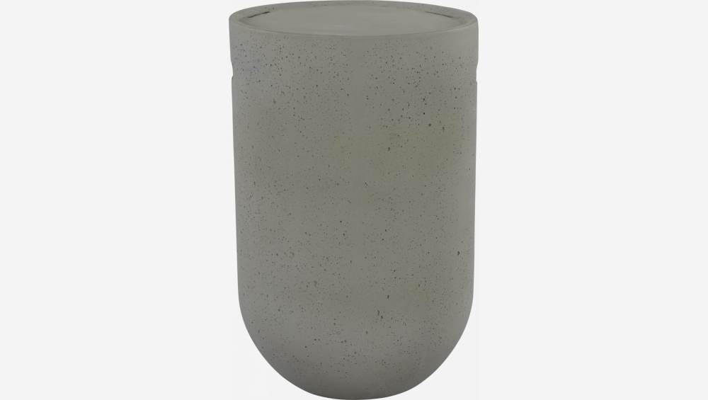 Tavolino rotondo in beton - 42 cm