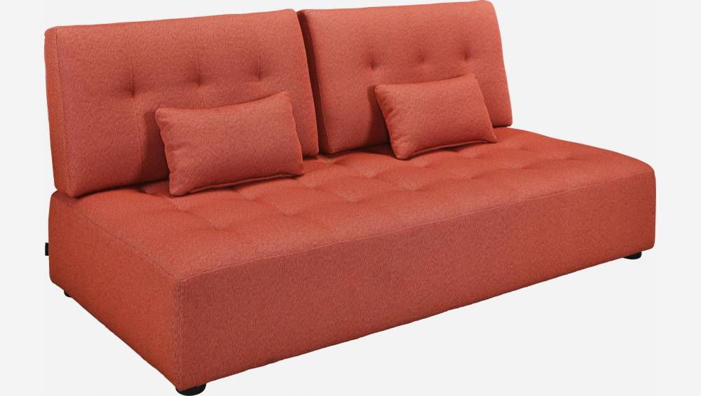 2-Sitzer-Sofa aus Stoff - Orange