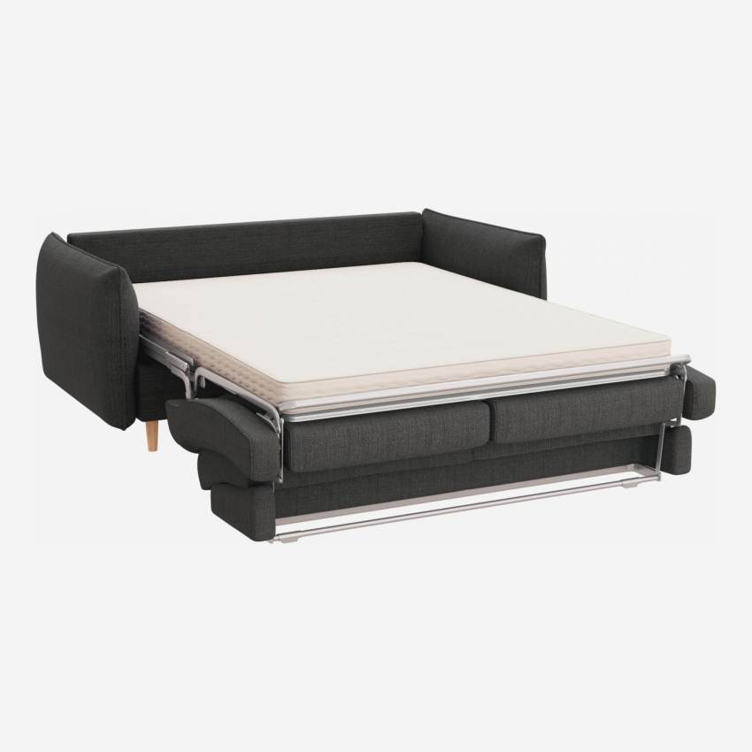 Sofá cama de 3 plazas de tela - Gris