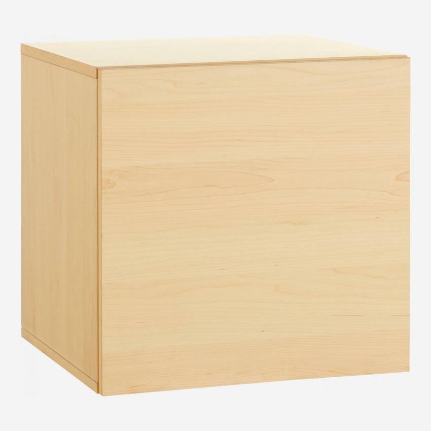 Kleine modulare Aufbewahrungsbox - Helles Holz - Design by James Patterson