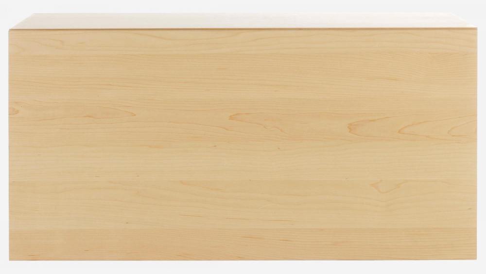 Große modulare Aufbewahrungsbox - Helles Holz - Design by James Patterson