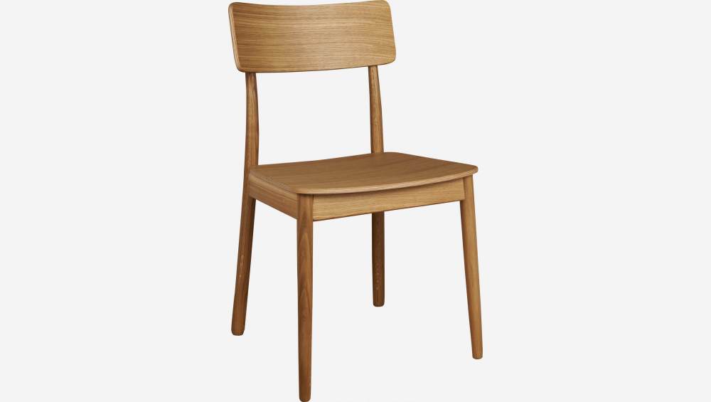 Eiken stoel - Licht hout