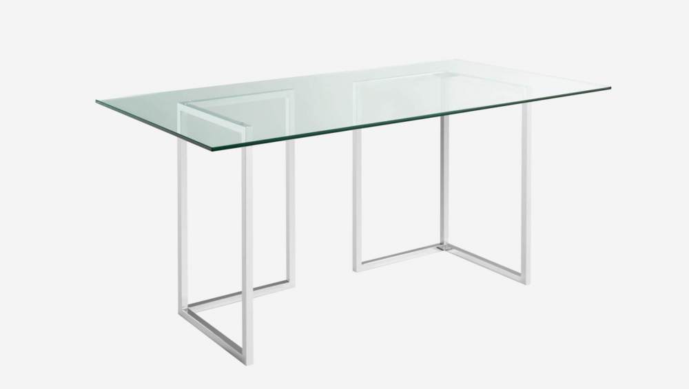 Tischplatte aus gehärtetem Glas - Transparent - 200 x 90cm