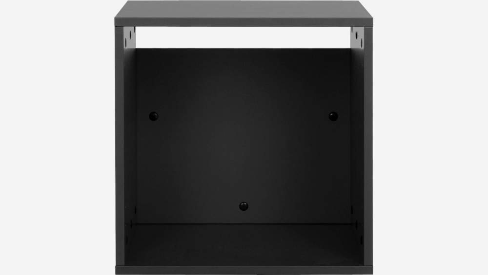 Piccolo contenitore portaoggetti modulare aperto - Antracite - Design di James Patterson