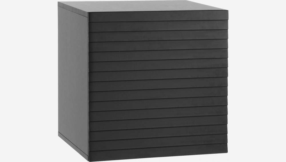 Kleine modulare Aufbewahrungsbox mit Lamellen - Anthrazit - Design by James Patterson