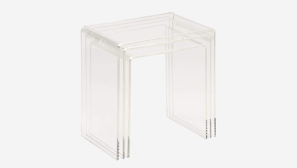 Tavolini in acrilico - Trasparente