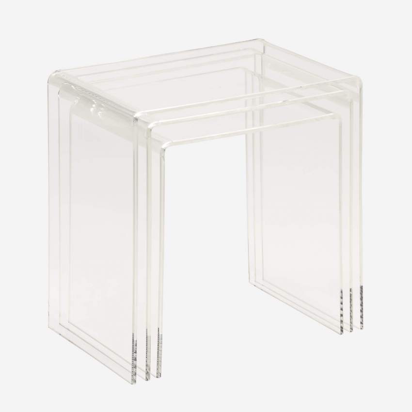 Tavolini in acrilico - Trasparente