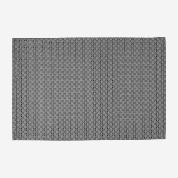 Mantel de mesa 45x30cm gris oscuro
