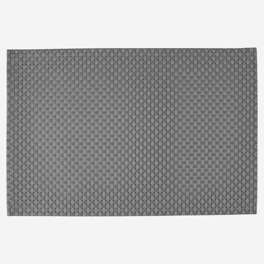 Mantel de mesa 45x30cm gris oscuro