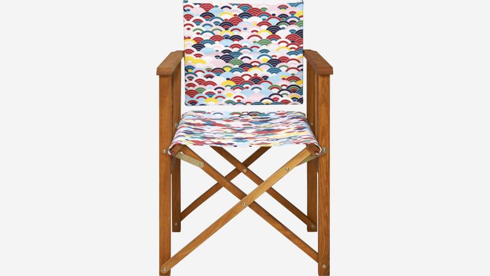 Tela em algodão para cadeira dobrável - Multicolor (estrutura vendida separadamente)