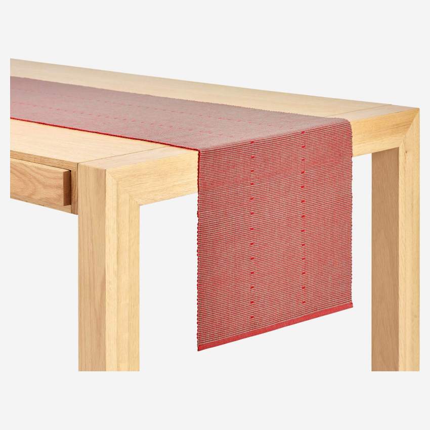Tischläufer, 40x200, rot