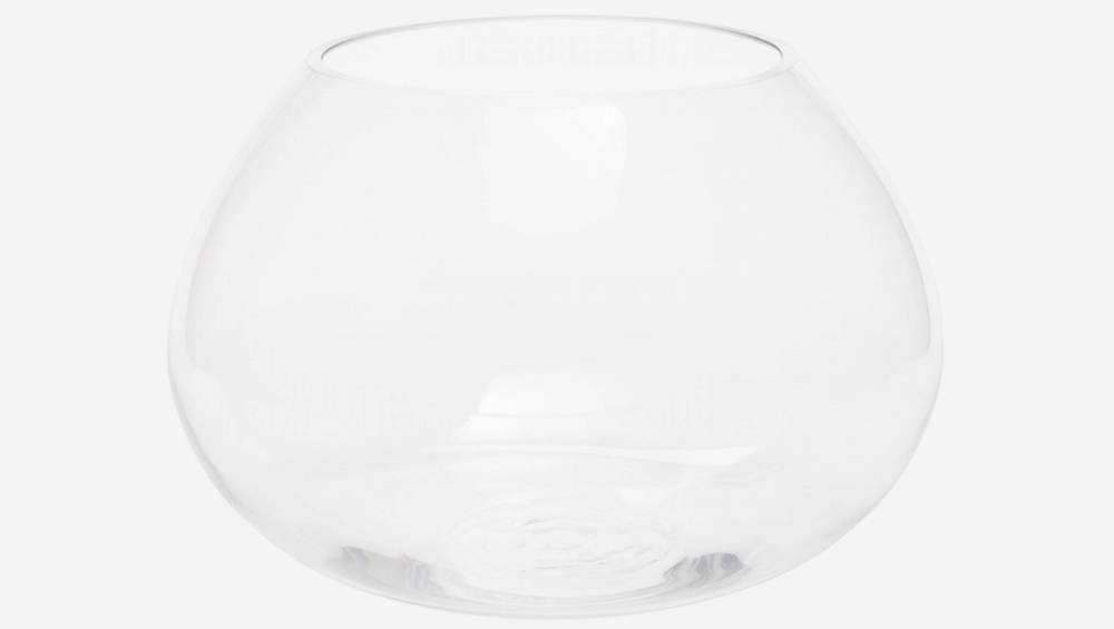Jarra em vidro - 18 cm - transparente