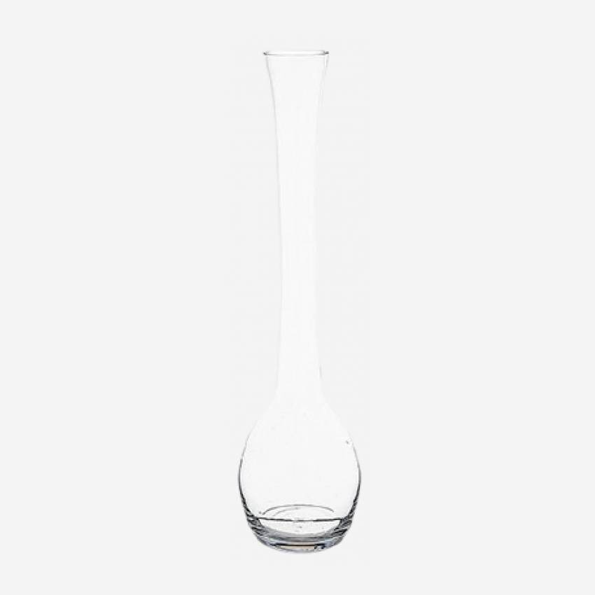Jarrón de vidrio - 50 cm - Transparente