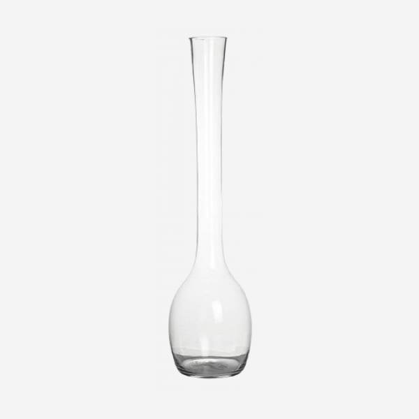 Vaas van glas - 60 cm - Transparant