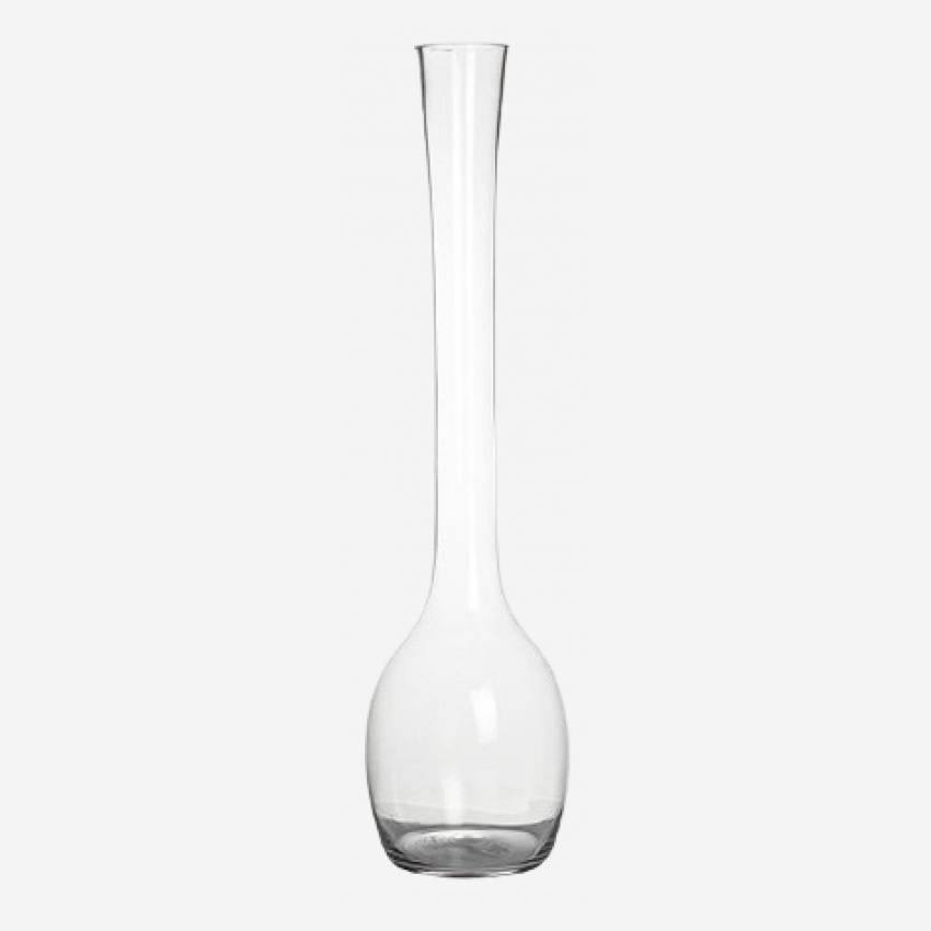 Vaas van glas - 60 cm - Transparant