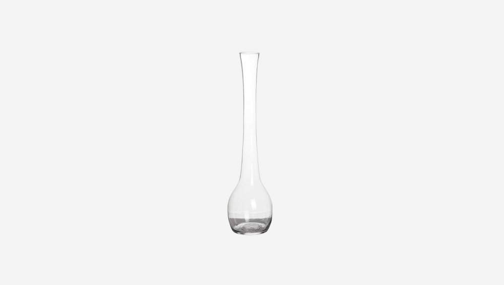 Vase en verre - 40 cm - transparent