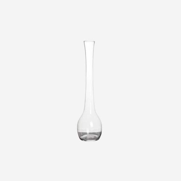 Vase en verre - 40 cm - transparent
