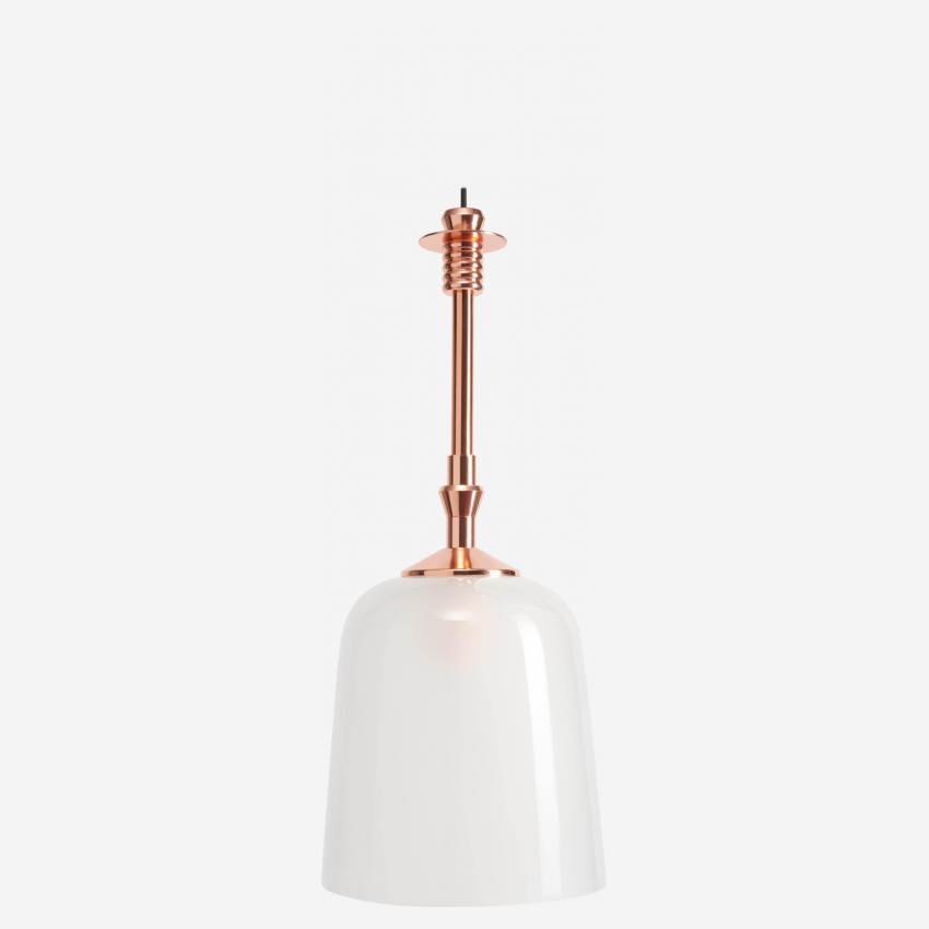Hanglamp 57cm van koper en glas - Design by Bomi Park