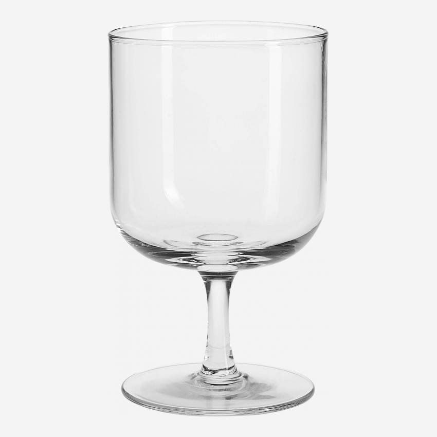 Stielglas aus Rauchglas - 340 ml - Grau