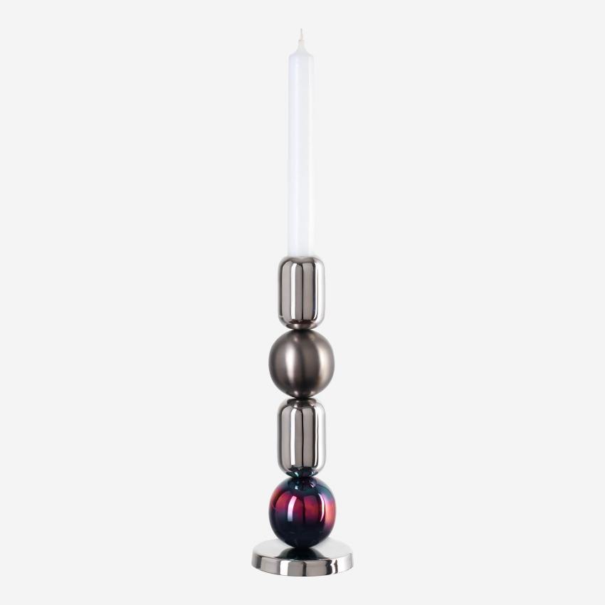 Kerzenständer aus Edelstahl - 21 cm