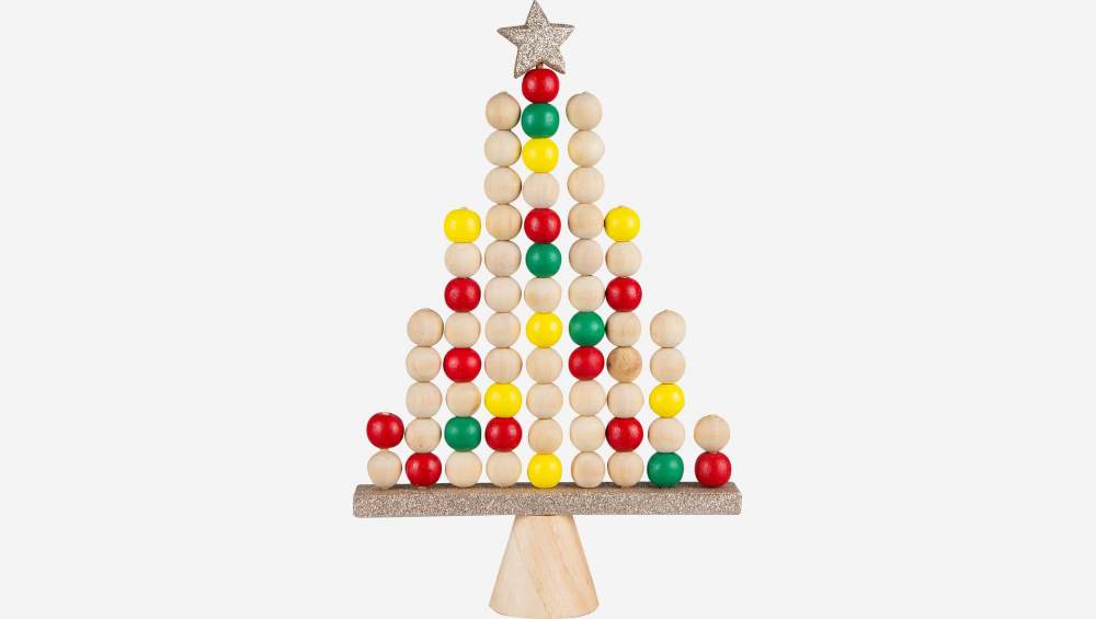 Kerstdecoratie - Decoratieve kerstboom - Multicolor