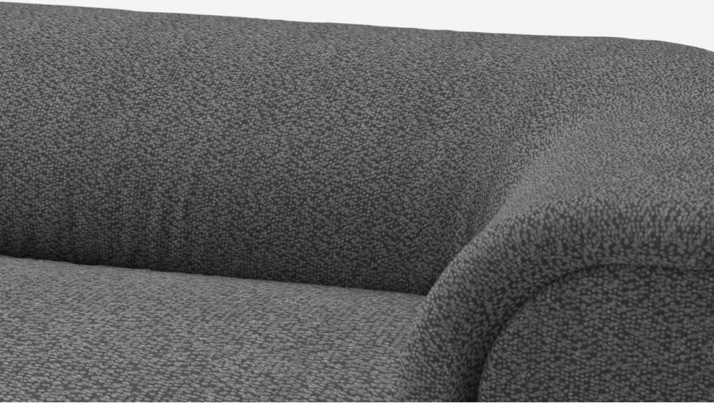 Canapé 3 places en tissu - Gris ardoise - Design by Anthony Guerrée