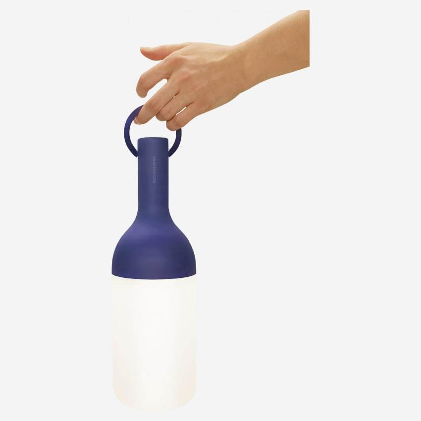 Draagbare outdoor ledlamp - Blauw - Design by Bina Baitel