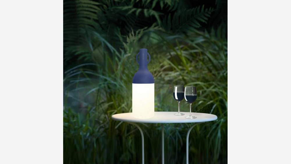 Lampe nomade outdoor à LED - Bleu - Design by Bina Baitel