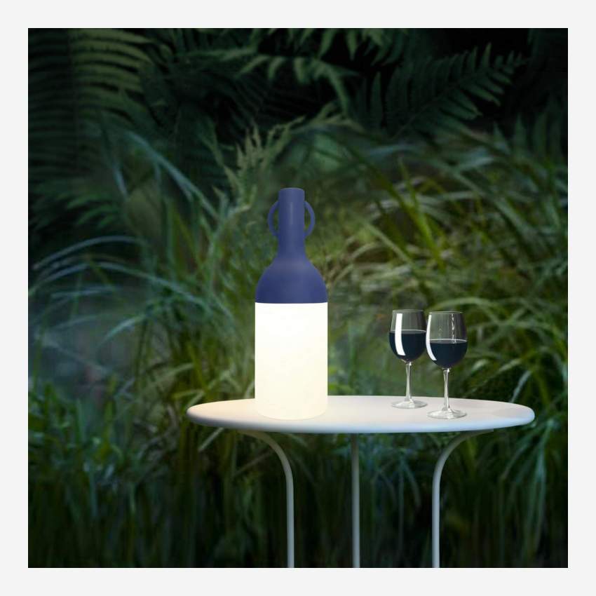 Draagbare outdoor ledlamp - Blauw - Design by Bina Baitel