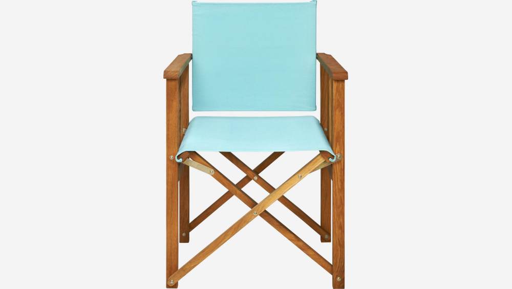 Toile en coton pour chaise pliante - Bleu turquoise