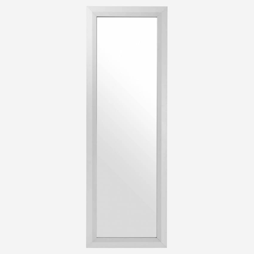 Spiegel, 45x160cm, aus Holz, weiß
