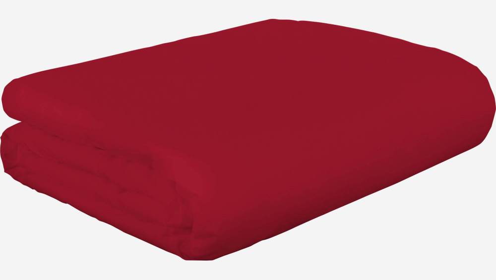Housse de couette en coton - 200 x 200 cm - Rouge