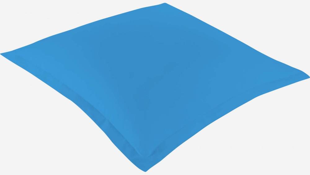 Taie d'oreiller en coton - 65 x 65 cm - Bleu