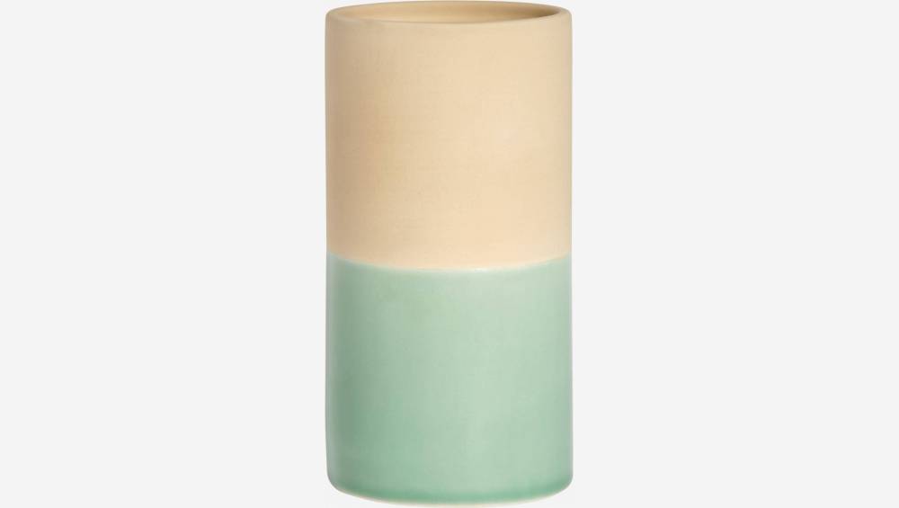 Vase en céramique 16cm celadon