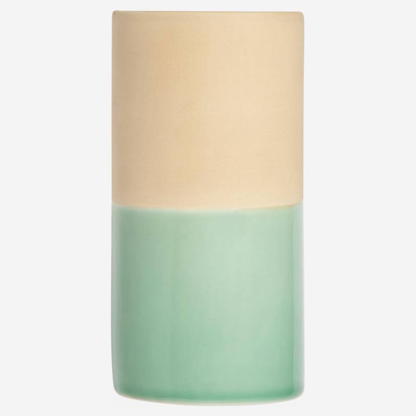 Vase en céramique 16cm celadon