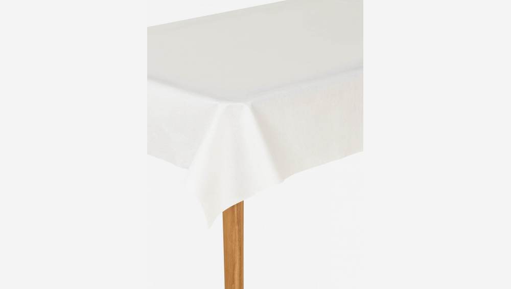 Tischdecke aus Papier, weiß, 160x240 cm