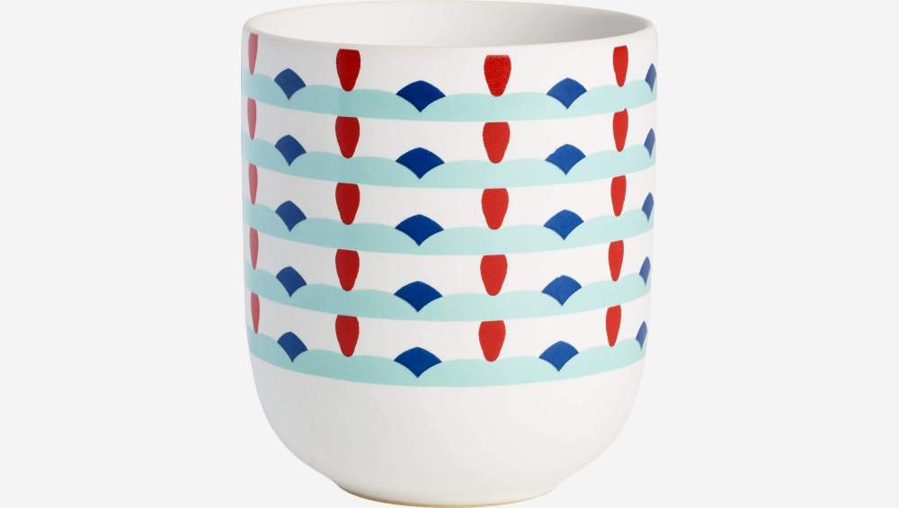 Taza estampada - Porcelana - diseñada por Floriane Jacques