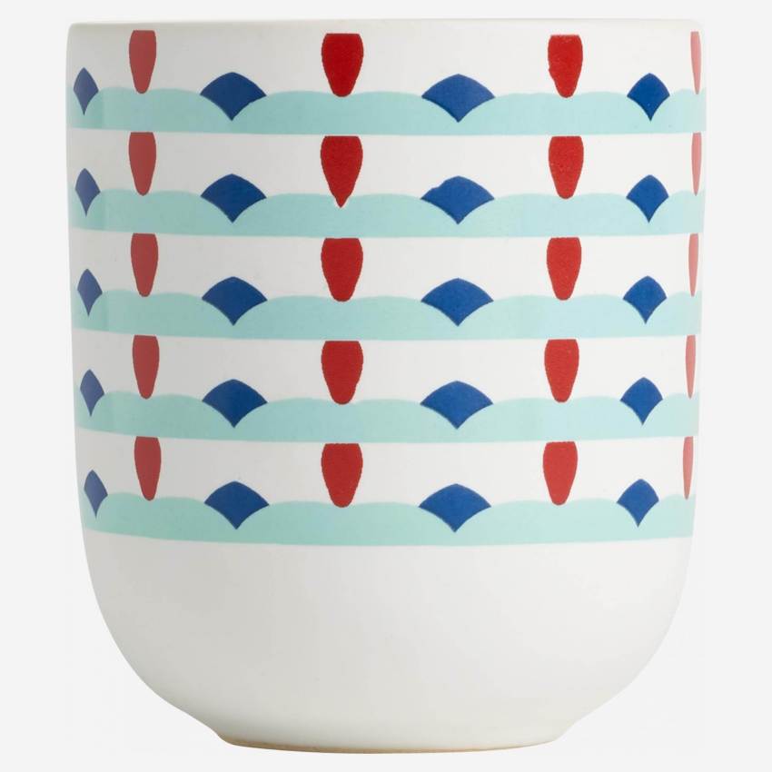 Tasse mit Muster aus Porzellan - Design by Floriane Jacques