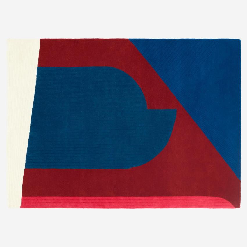 Tapis en laine tufté main - 170 x 240 cm - Multicolore - Création de Floriane Jacques