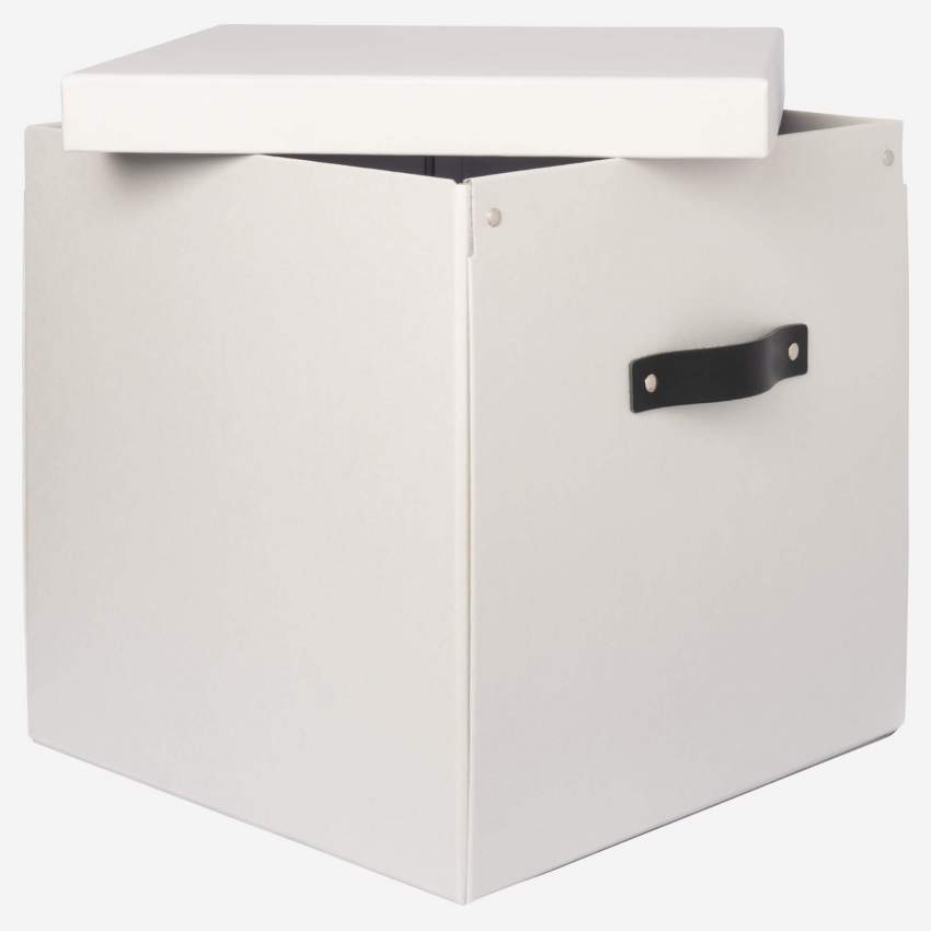 Kartonnen opvouwbare doos - 31,5 x 30 x 31,5 cm - Grijs