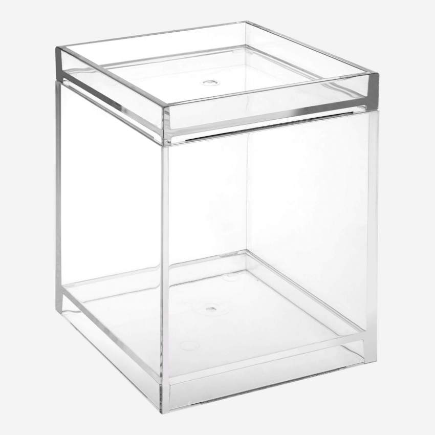 Espoo - Caja de almacenaje de plástico transparente - Habitat