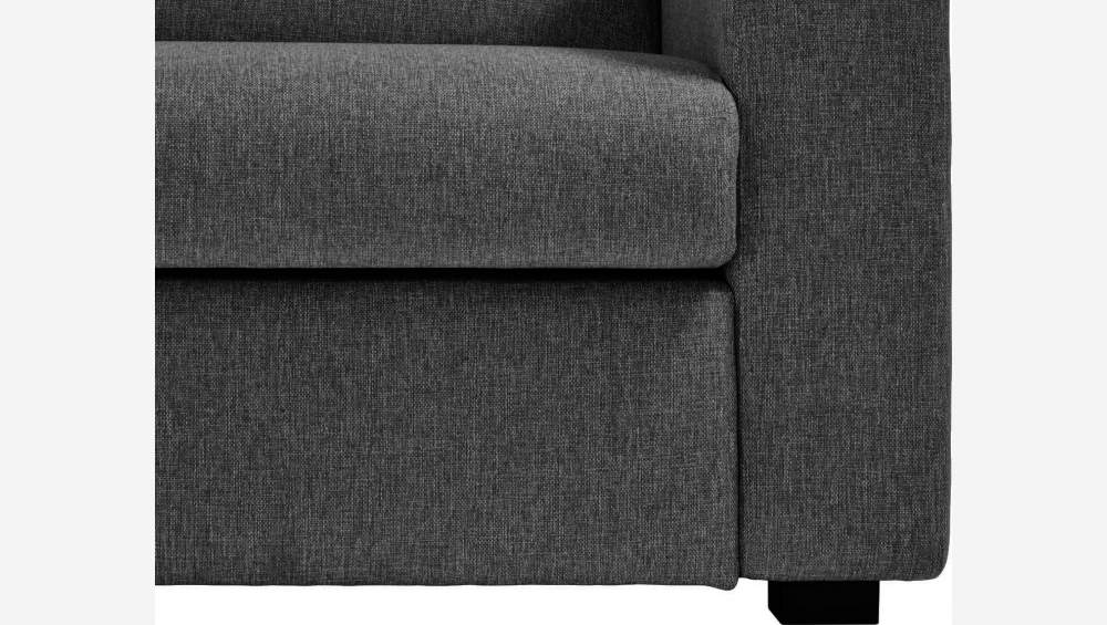 2-Sitzer-Sofa aus Stoff - Dunkelgrau