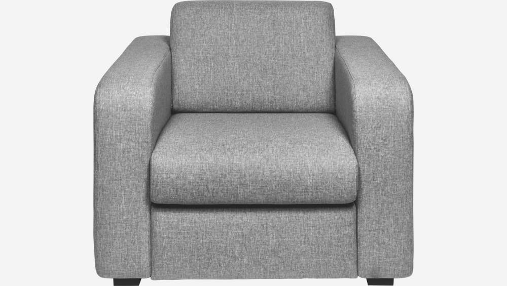 Sessel aus Stoff - Grau
