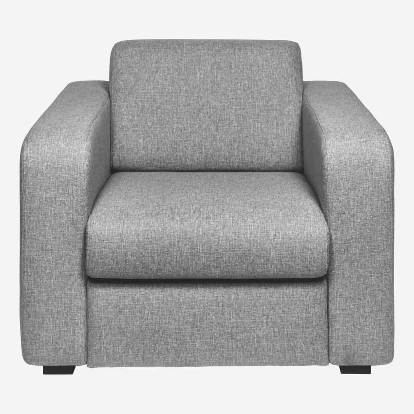Sessel aus Stoff - Grau