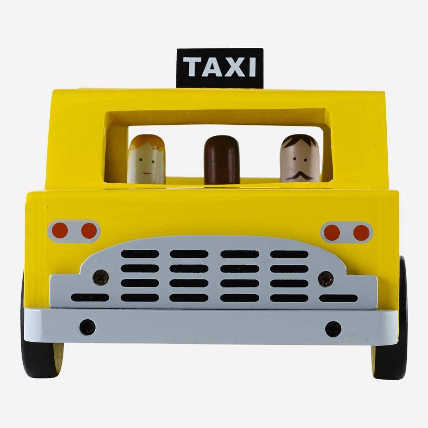 Taxi en bois