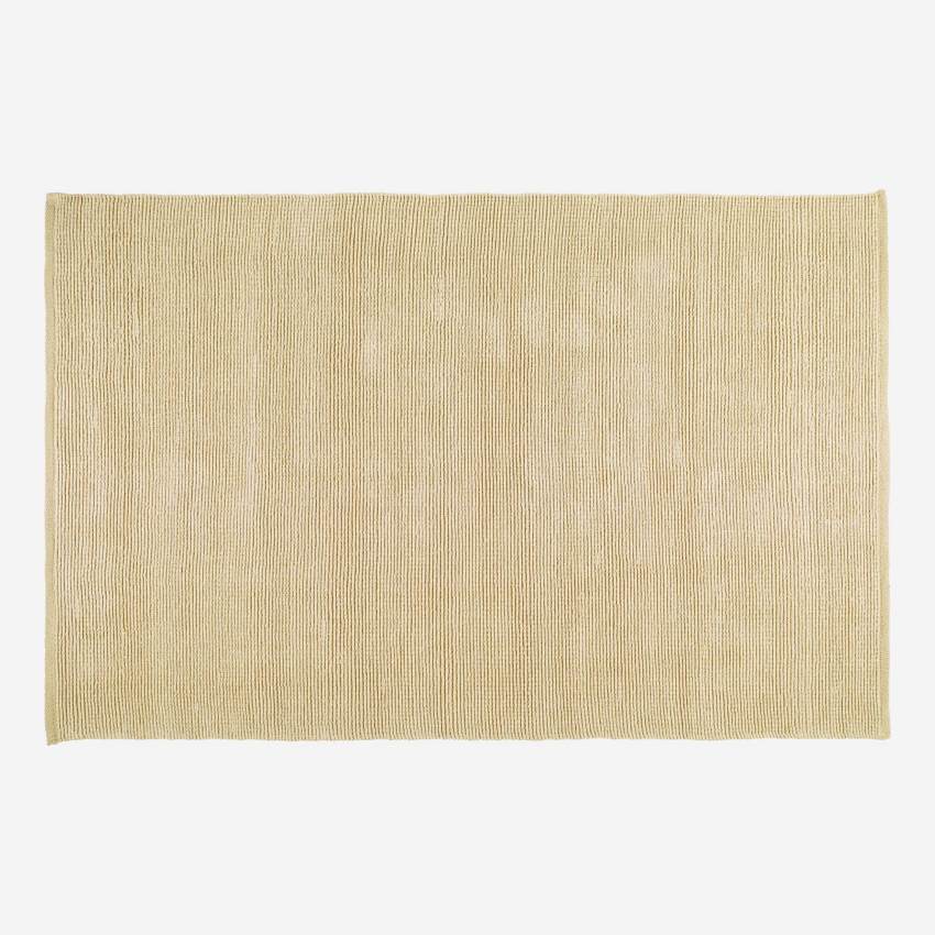 Tapis en coton - 120 x 180 cm - Beige