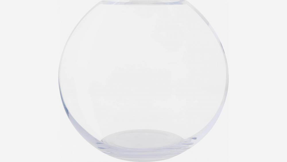 Vase boule 38cm en verre